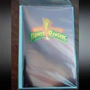 Mighty Morphin Power Rangers #118 Darkest Hour Purple Foil Logo Comic Book